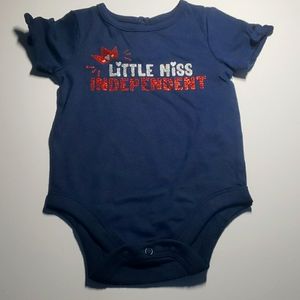 Little Miss Independent girls bodysuit